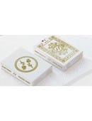 Black Roses White Gold Playing Cards Deck of Cards
