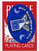Bicycle Mandolin Back Blank Face Cards Deck of Cards