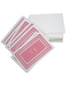 Royal Blank Face Playing Cards (Red) Deck of Cards