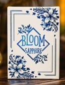 Bloom Sapphire Playing Cards Deck of Cards