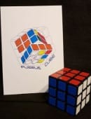 Book Cube Change (w/ Book) Trick