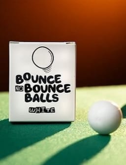 Bounce No Bounce Balls (Multiple Colors Available) Trick