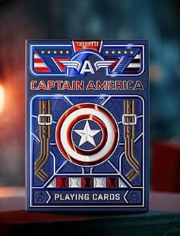 Captain America Playing Cards Deck of Cards