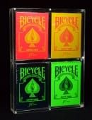 Carat X2x2 4-Deck Display Case Deck of Cards