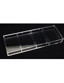 Carat X4 4-Deck Display Case Deck of Cards