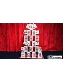 Card Castle with Six Card Repeat Trick