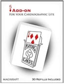 Cardiographic Lite RED CARD 5 of Diamonds Add-On Trick