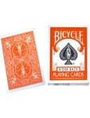Orange Bicycle Deck Deck of Cards