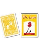 Dr. Leon Deck Playing Cards (Yellow) Deck of Cards