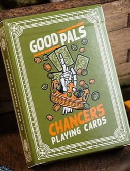 Chancers V3 Green  Playing Cards Deck of Cards