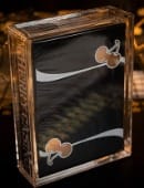 Limited Edition Cherry Casino Gilded (Monte Carlo Black and Gold) Playing Cards Deck of Cards