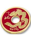 Chinese Coin - Blue (Royal Magic) Accessory