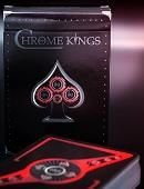 Chrome Kings Playing Cards (Players Red Edition) Deck of cards
