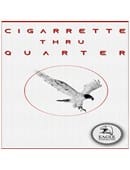 Cigarette Thru Coin - Quarter (Eagle Coins) Gimmicked Coin