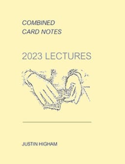 Combined Card Notes Book