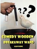 Comedy wooden breakaway wand Trick