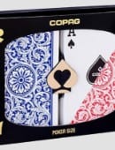 Copag 1546 Plastic Playing Cards (Poker Size | Double-Deck Set) Deck of Cards
