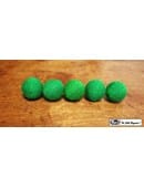 Crochet 5 Ball combo Set Green Accessory