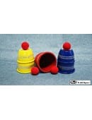 Cups and Balls 3 Color Trick