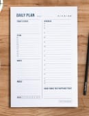 Daily Focus Planner Puzzle