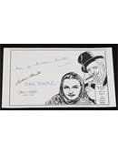 Dante - Autographed Book Plate Fine Art