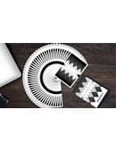 Diamon Playing Cards N° 10 Black and White Deck of Cards