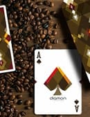 Diamon Playing Cards N° 27 Dark Roast Deck of Cards