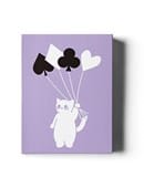 Diary of Kitten and Puppy - Kitten Purple Edition Playing Cards Deck of Cards