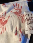 Dirty Drop Cloth (magnetic, bloody version) Trick