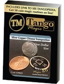 Dollar Size Silver Copper Chinese Transposition (CH023) Trick