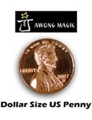 Dollar sized Penny Trick