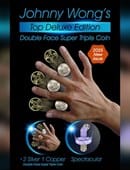 Double Face Top Deluxe Edition Super Triple Coin Trick