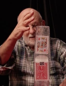 Dr. Schwartz's Rising Floating Card Trick