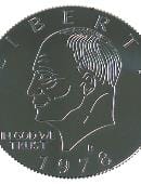 Palming Coin - Eisenhower Dollar Gimmicked Coin
