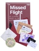Missed Flight Escape Room in an Envelope Puzzle