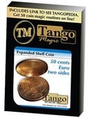 Expanded Shell Coin 50 Cent Euro Trick