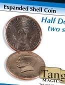 Expanded Shell - Half Dollar (Two Sided) Gimmicked Coin