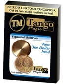 Expanded Shell - New One Dollar Gimmicked Coin