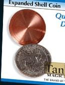 Expanded Shell - Quarter Gimmicked Coin