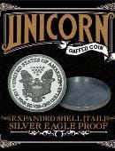 Expanded shell - Silver Eagle Proof (Tails) Gimmicked Coin