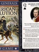 Famous Generals of the American Revolution Playing Cards Deck of Cards