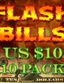 Flash Bill Ten Pack ($10) Accessory