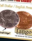 Pro Gravity Flipper - Half Dollar/English Penny Gimmicked Coin