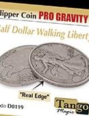Pro Gravity Flipper - Walking Liberty Half Dollar (Silver) Gimmicked Coin