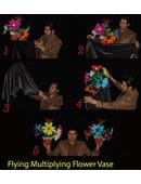 Flying Multiplying Flower Vase Trick