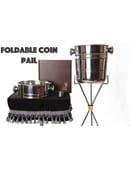 Foldable Coin Pail Accessory