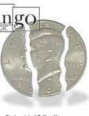 Folding Coin - Half Dollar Gimmicked Coin