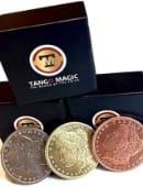 Follow the Silver - Replica Morgan Dollar (Copper/Silver/Brass) Trick