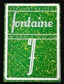 Fontaine Fantasies Splatter Playing Cards Deck of Cards