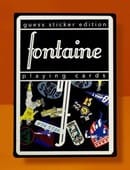 Fontaine Guess Stickers Playing Cards Deck of Cards